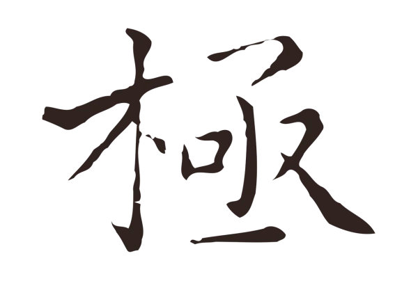 祝允明「極」字书法