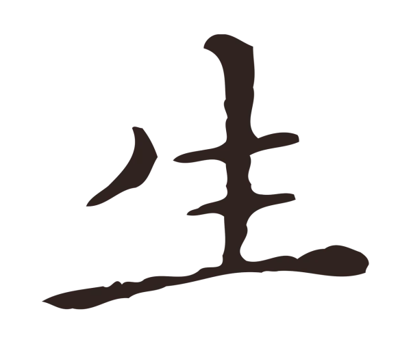祝允明「生」字书法
