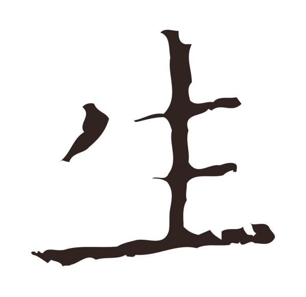 祝允明「生」字书法