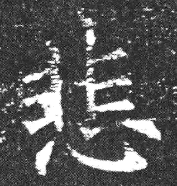 欧阳询·楷书·悲