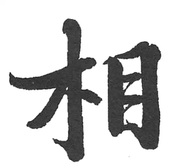 启功·楷书·相