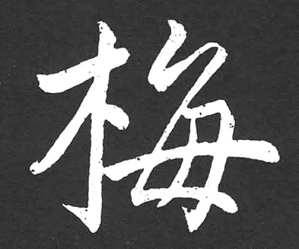 赵孟頫·楷书·梅