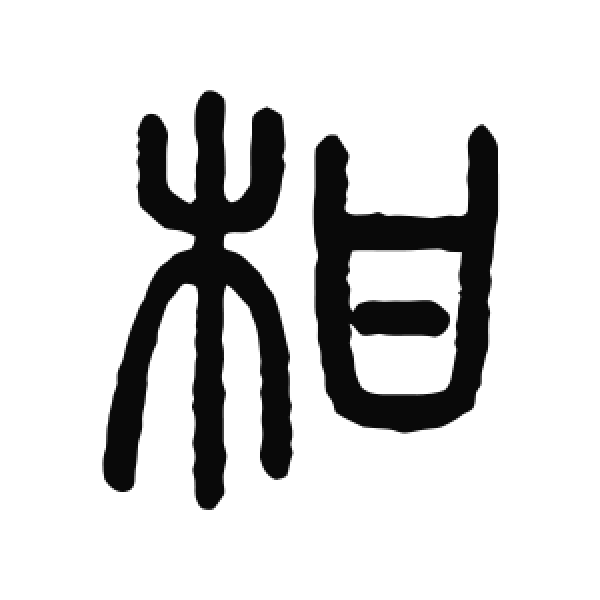 说文解字·篆书·柑