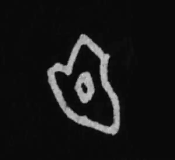 殷墟甲骨文·首