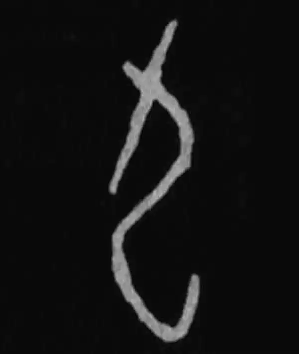 殷墟甲骨文·九