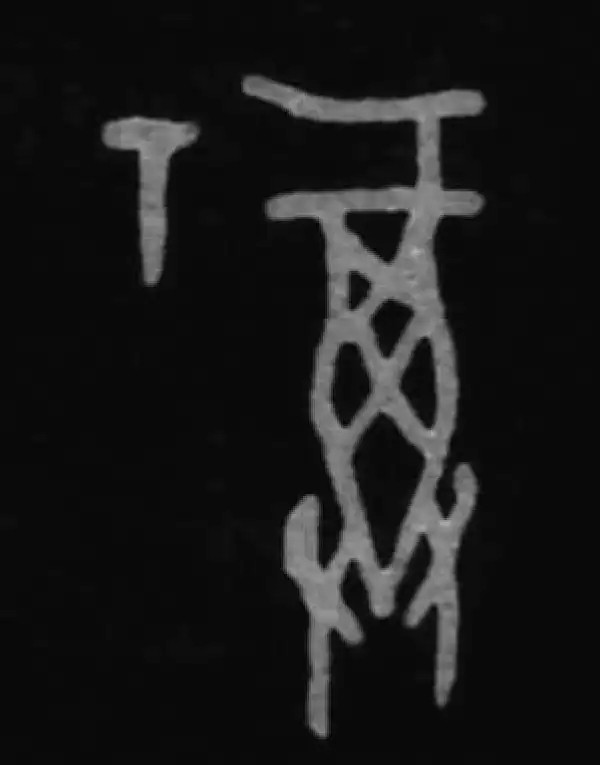 殷墟甲骨文·福