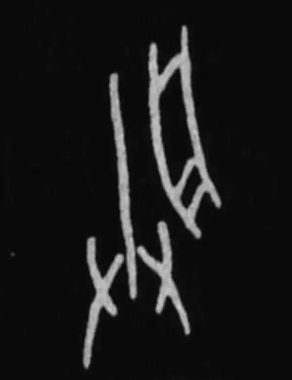 殷墟甲骨文·朕