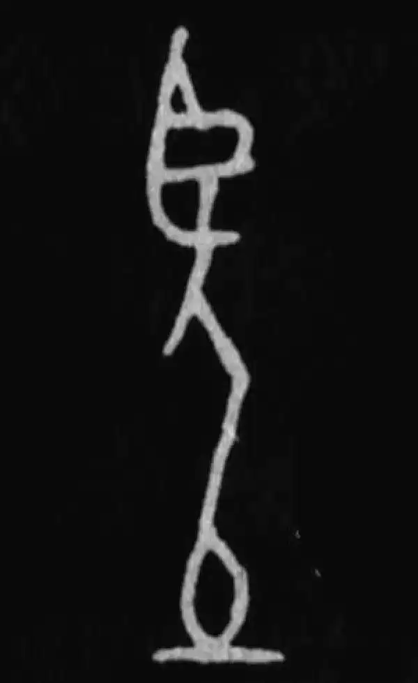 殷墟甲骨文·望