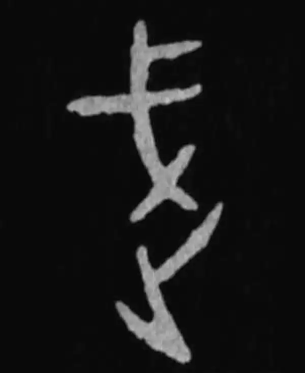 殷墟甲骨文·武