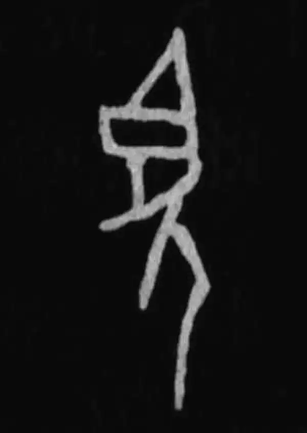 殷墟甲骨文·望