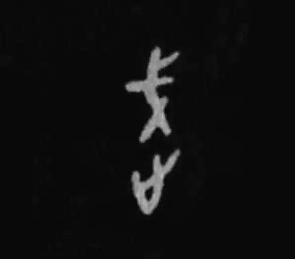 殷墟甲骨文·武