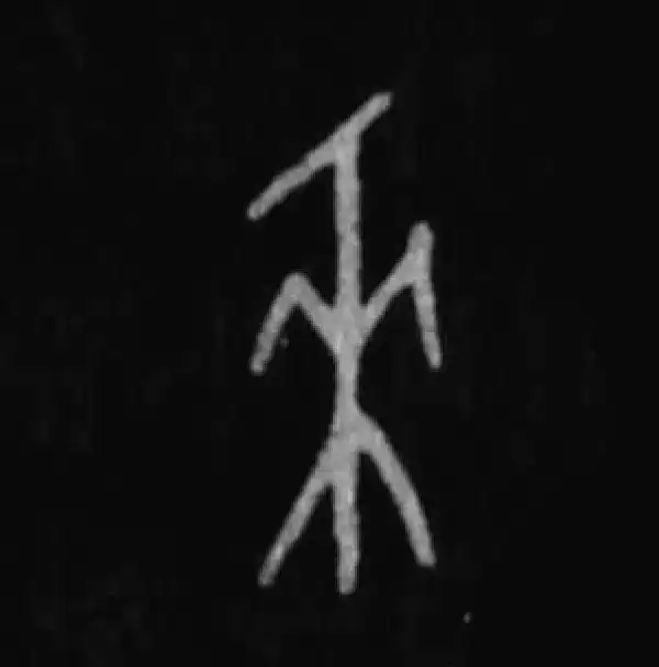 殷墟甲骨文·来