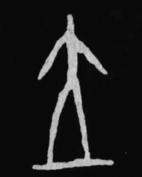 殷墟甲骨文·立