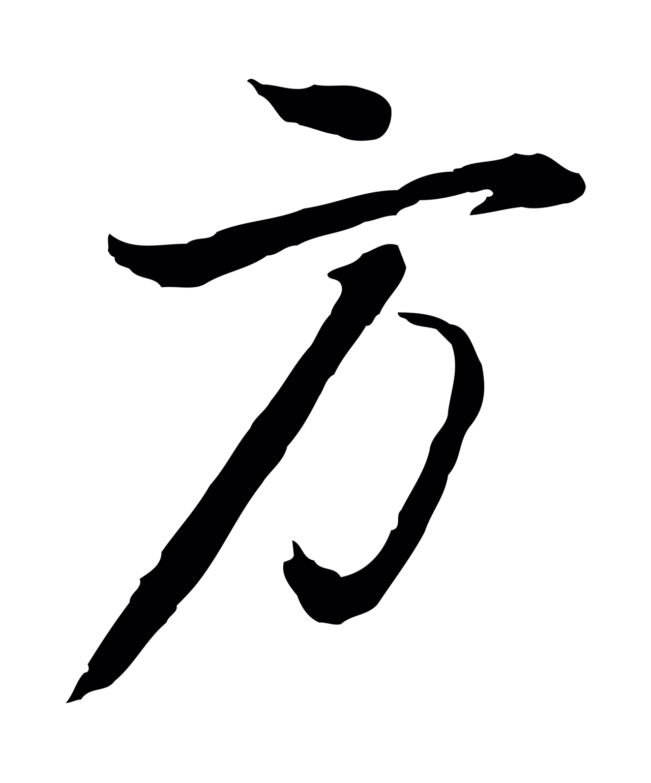 董其昌「方」字书法图片