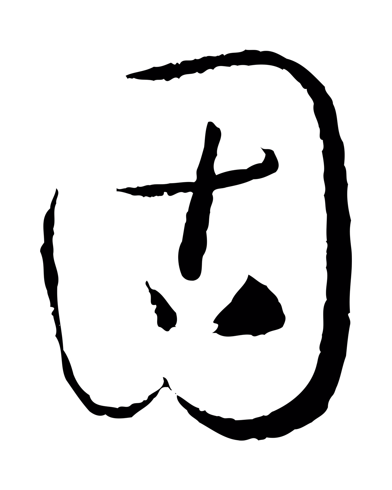 孙过庭「固」字书法图片