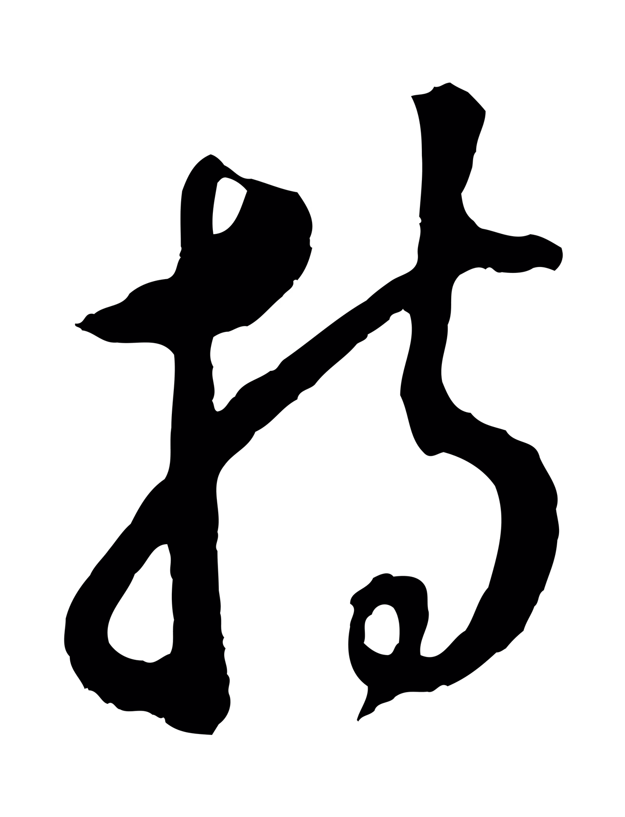 董其昌「技」字书法图片
