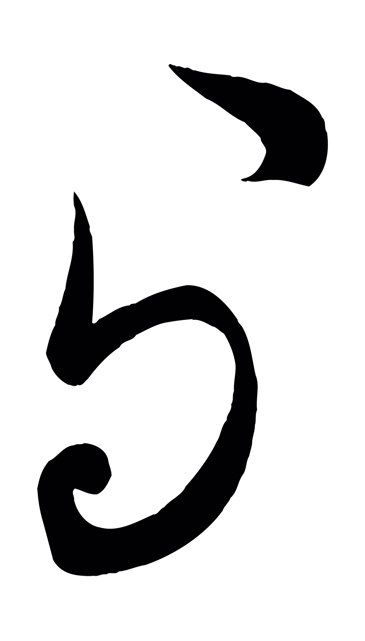 黄庭坚「白」字书法图片