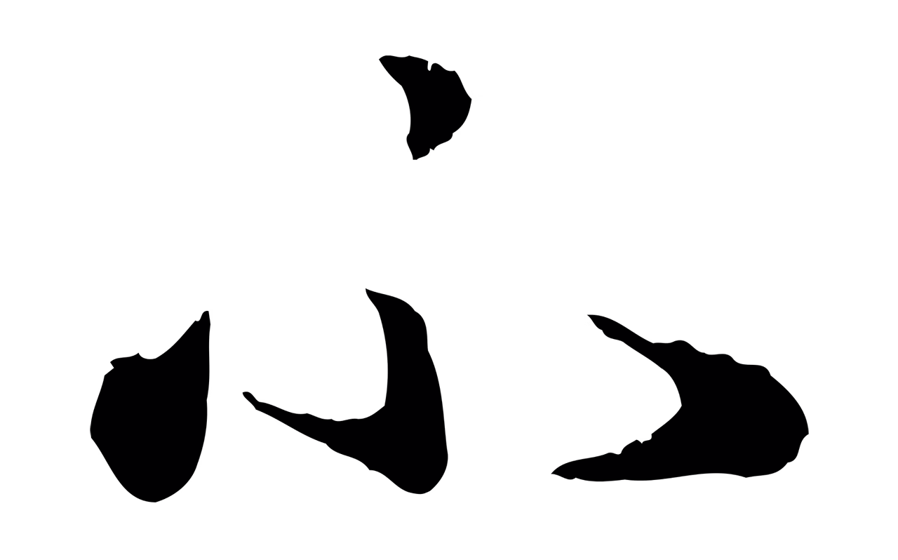 赵孟頫「不」字书法图片