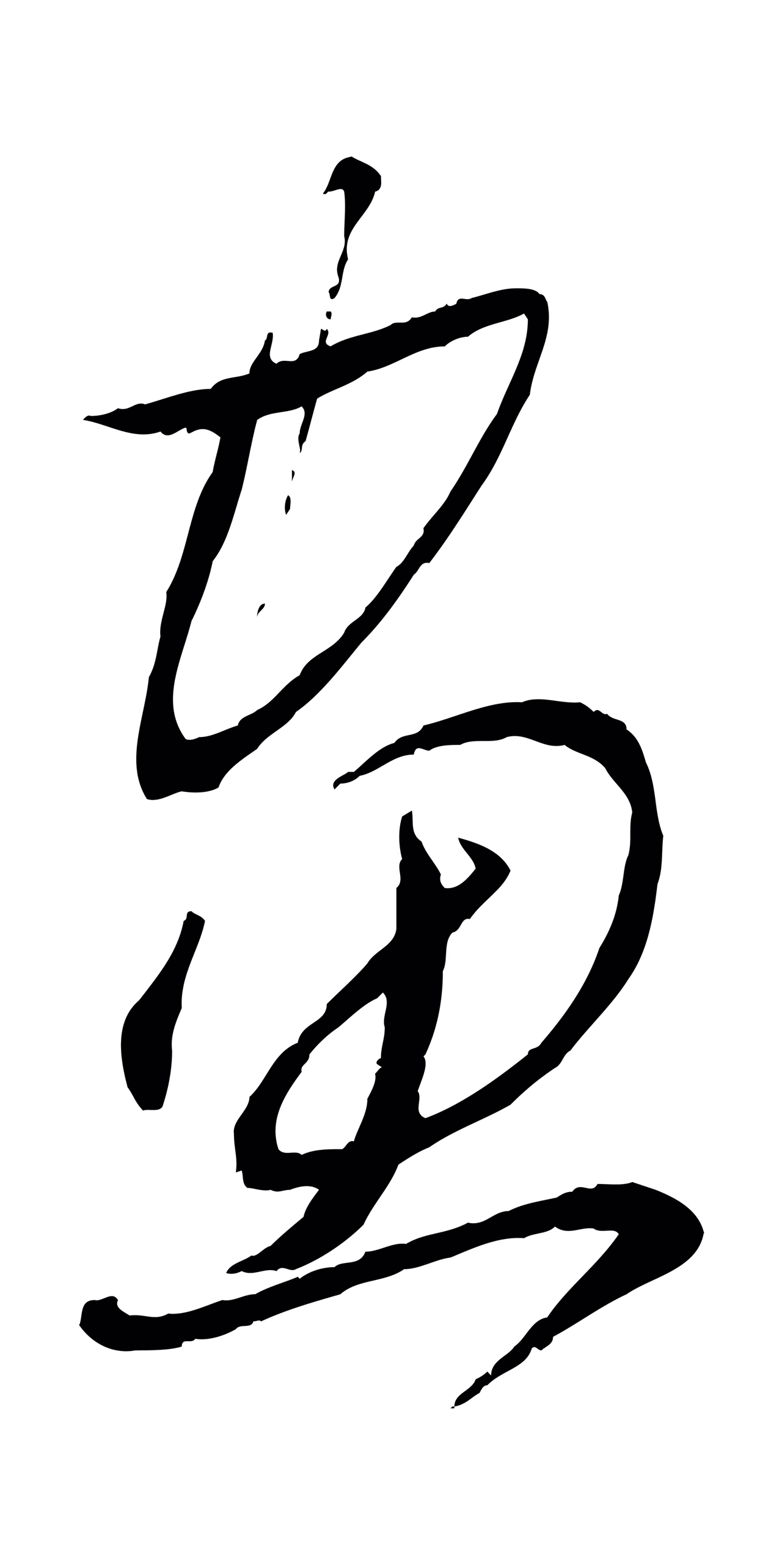 赵雍「畫」字书法图片