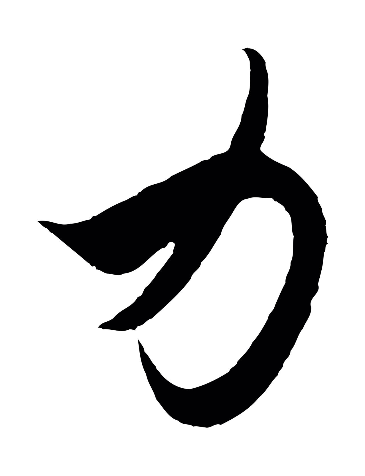 王羲之「力」字书法图片