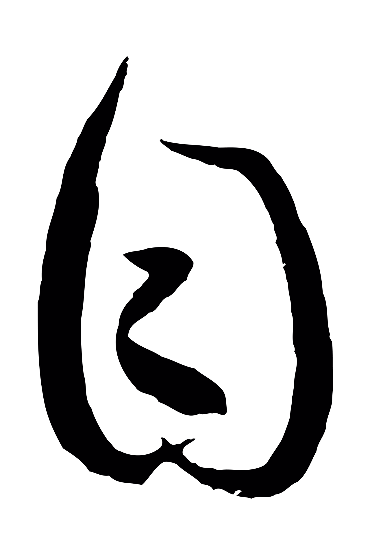 孙过庭「目」字书法图片