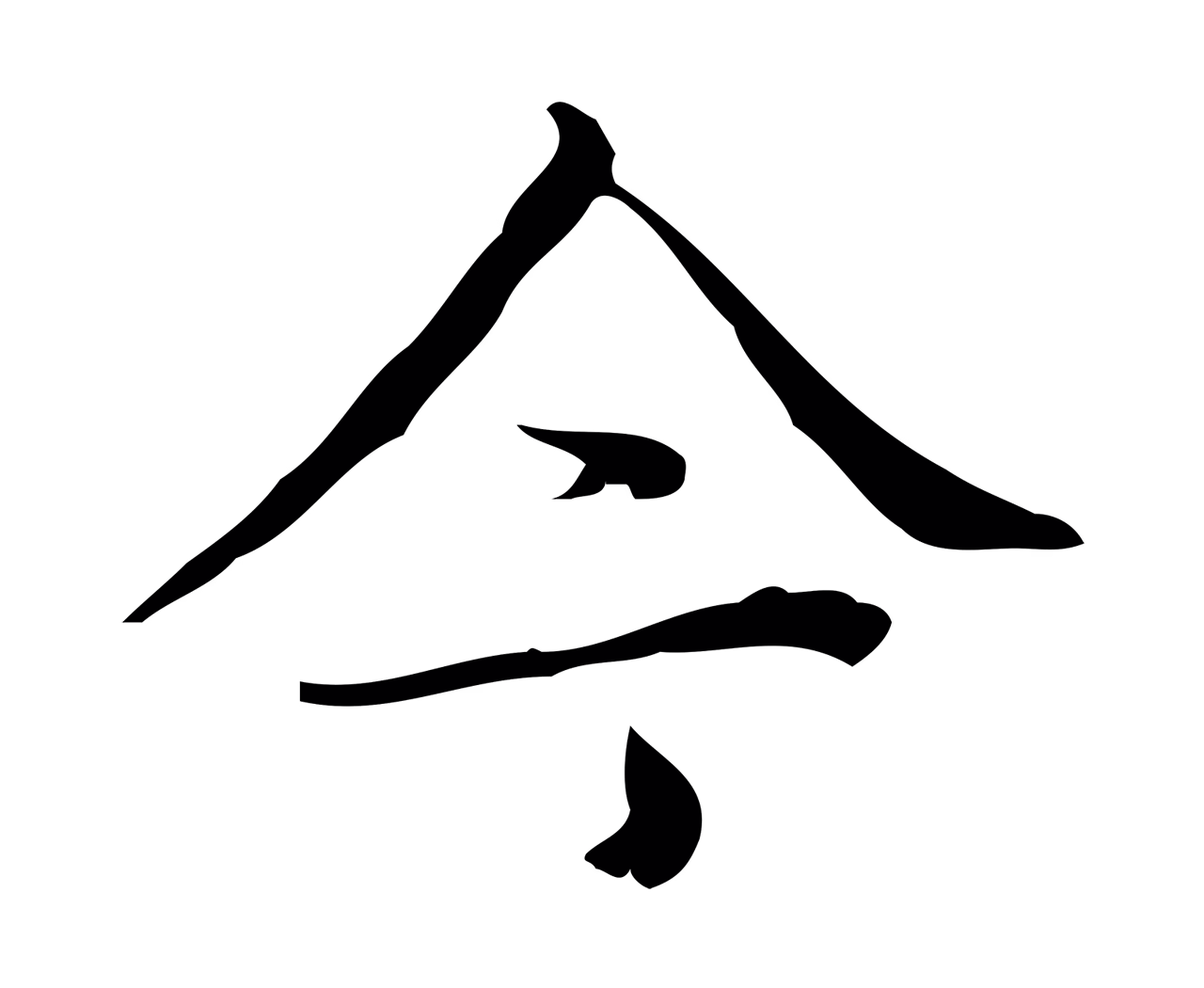 文徵明「今」字书法图片