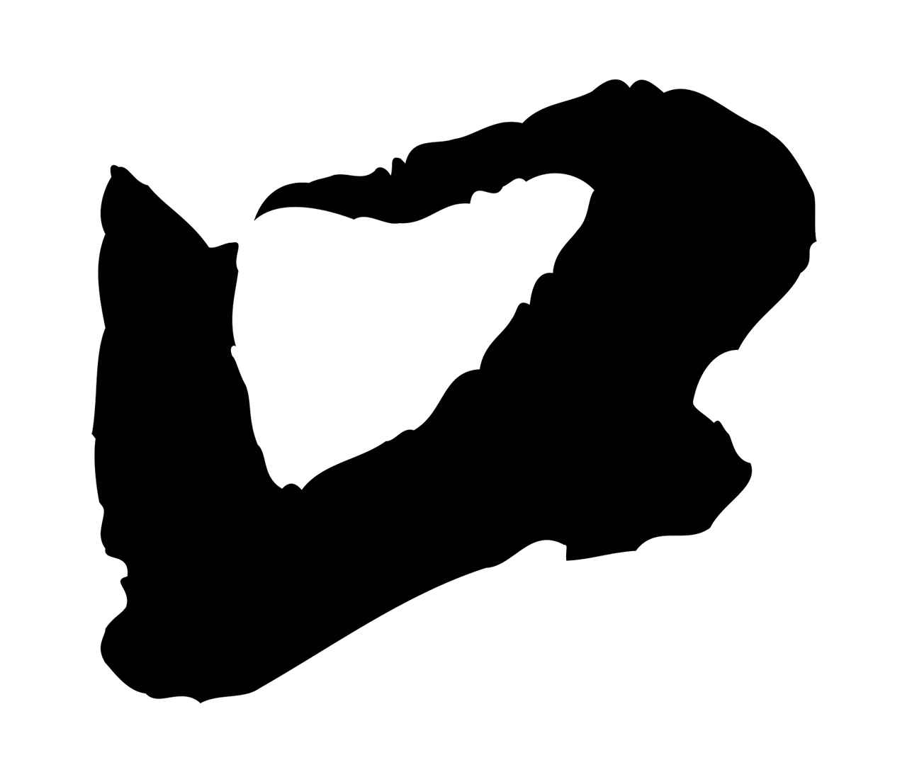 米芾「口」字书法图片