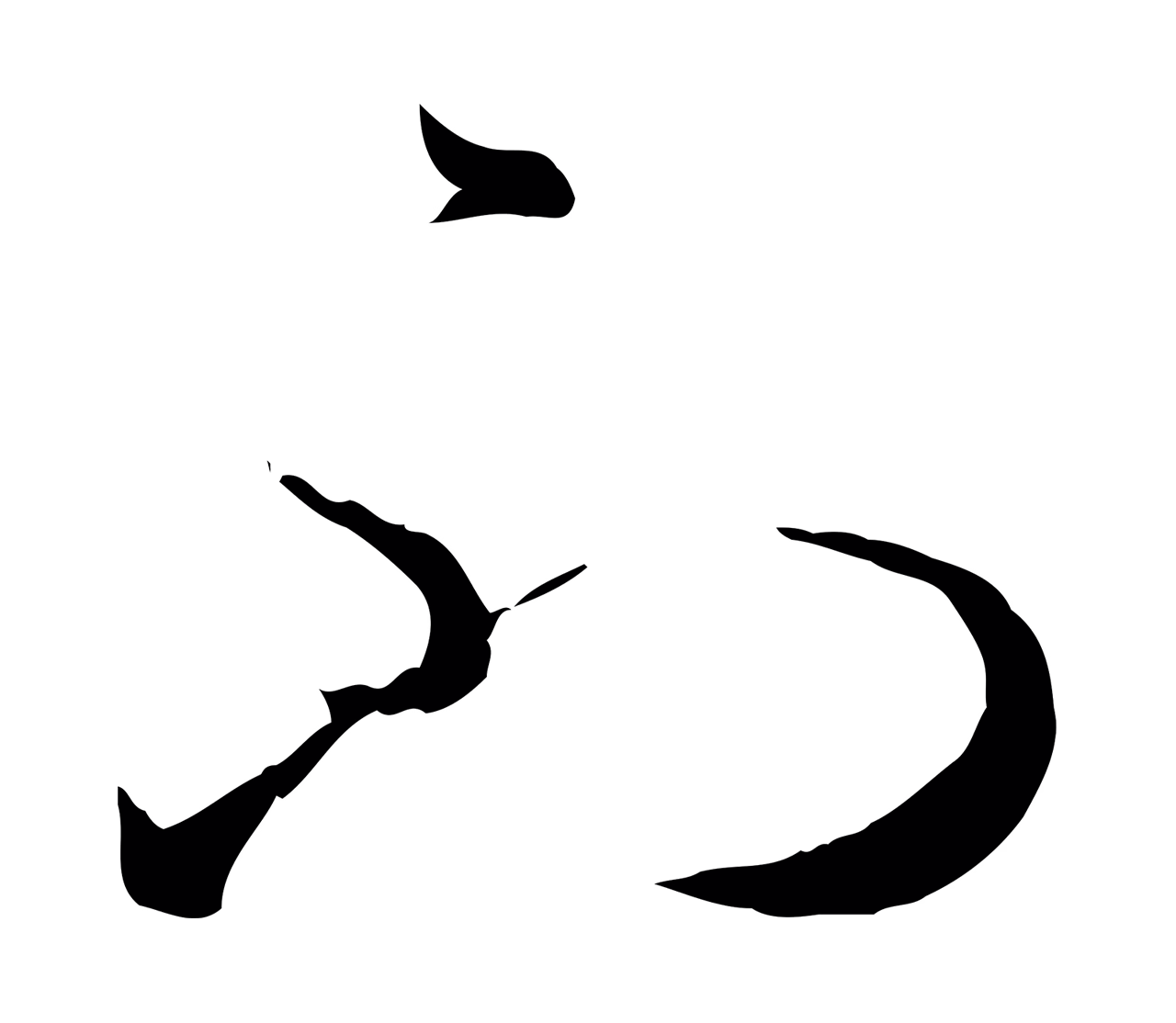 孙过庭「不」字书法图片
