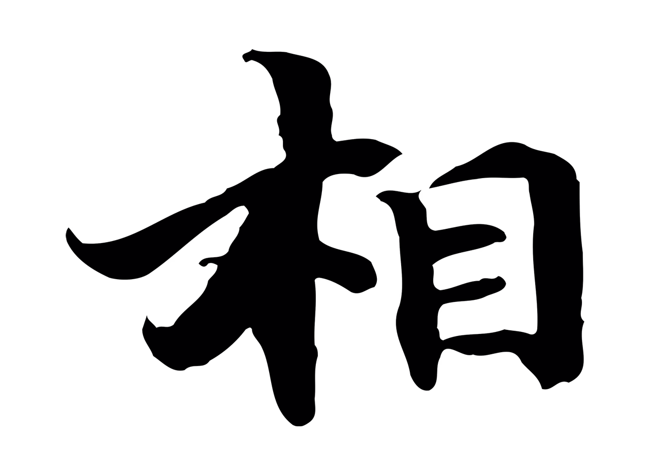 管道昇「相」字书法图片