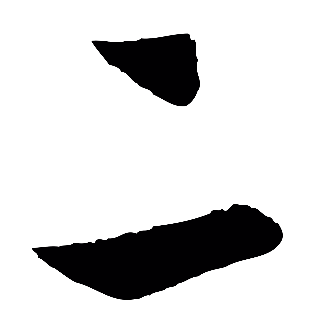 赵孟頫「二」字书法图片