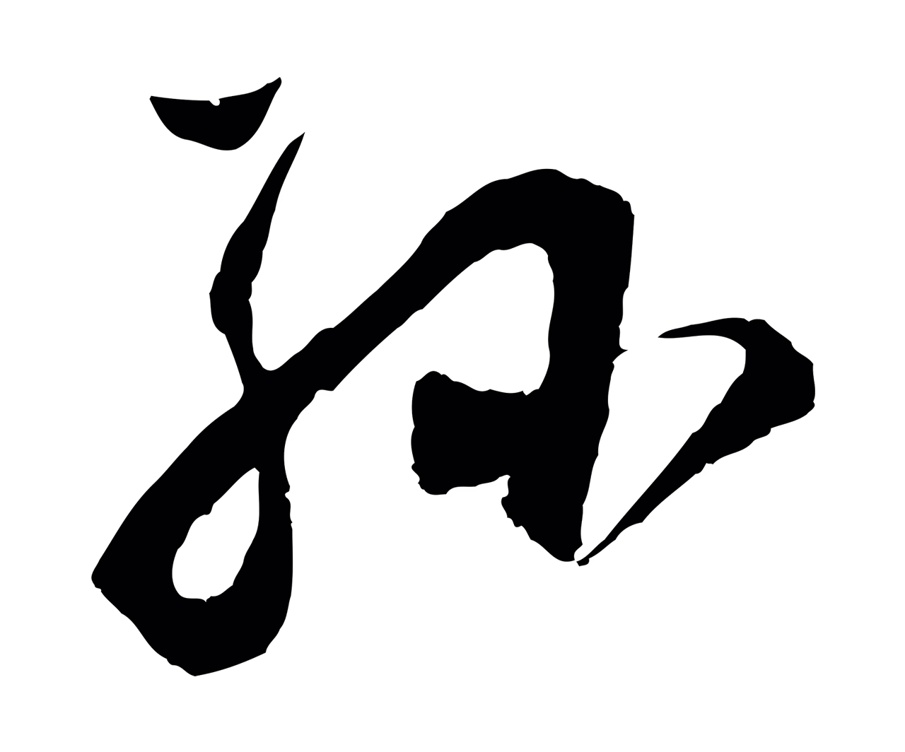 董其昌「孫」字书法图片