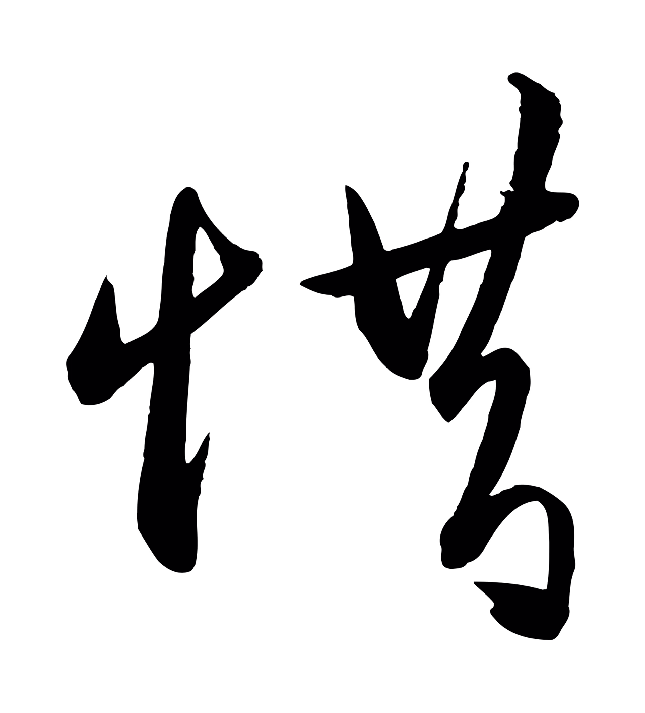 王守仁「惜」字书法图片