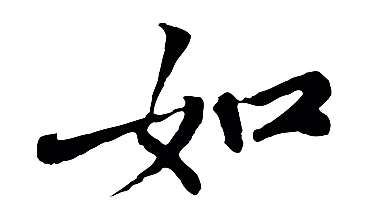 苏过「如」字书法图片