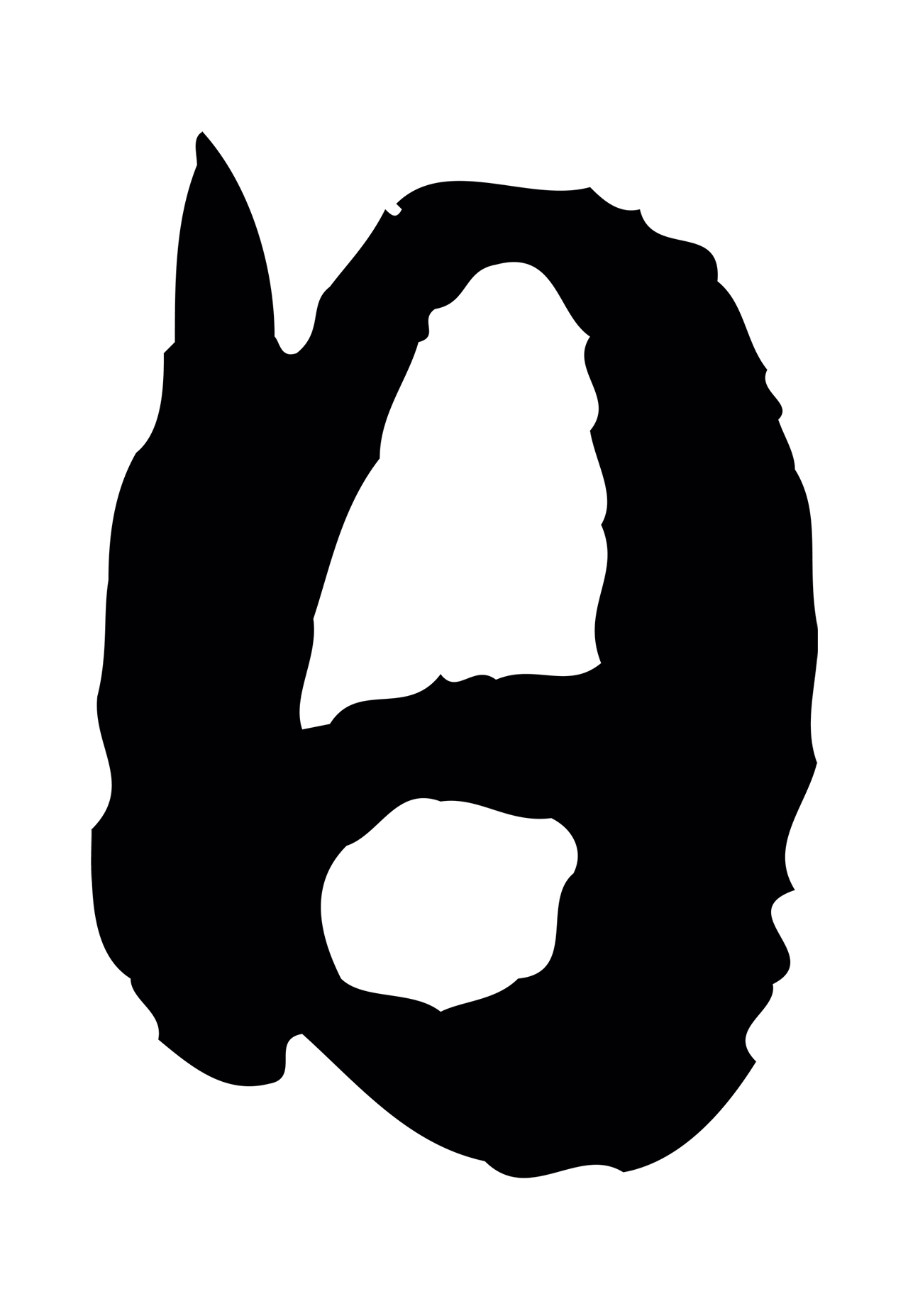 赵孟頫「日」字书法图片