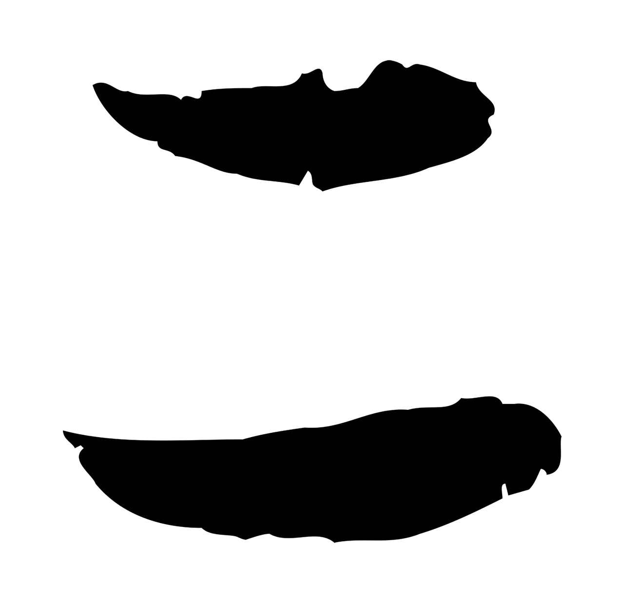 赵孟頫「二」字书法图片