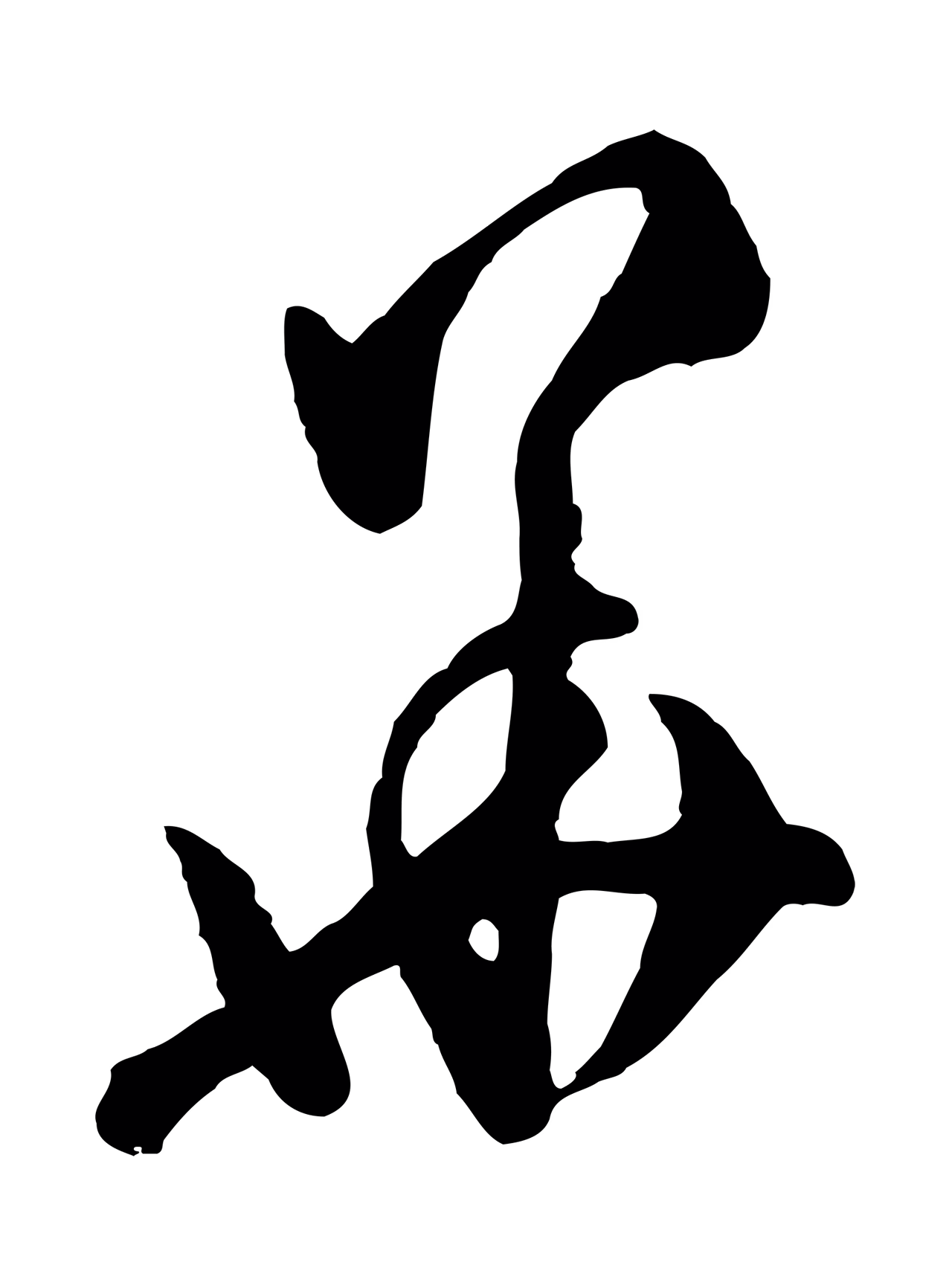 文彭「華」字书法图片