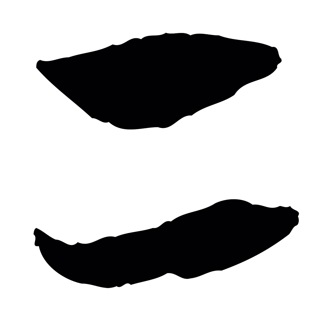 赵孟頫「二」字书法图片