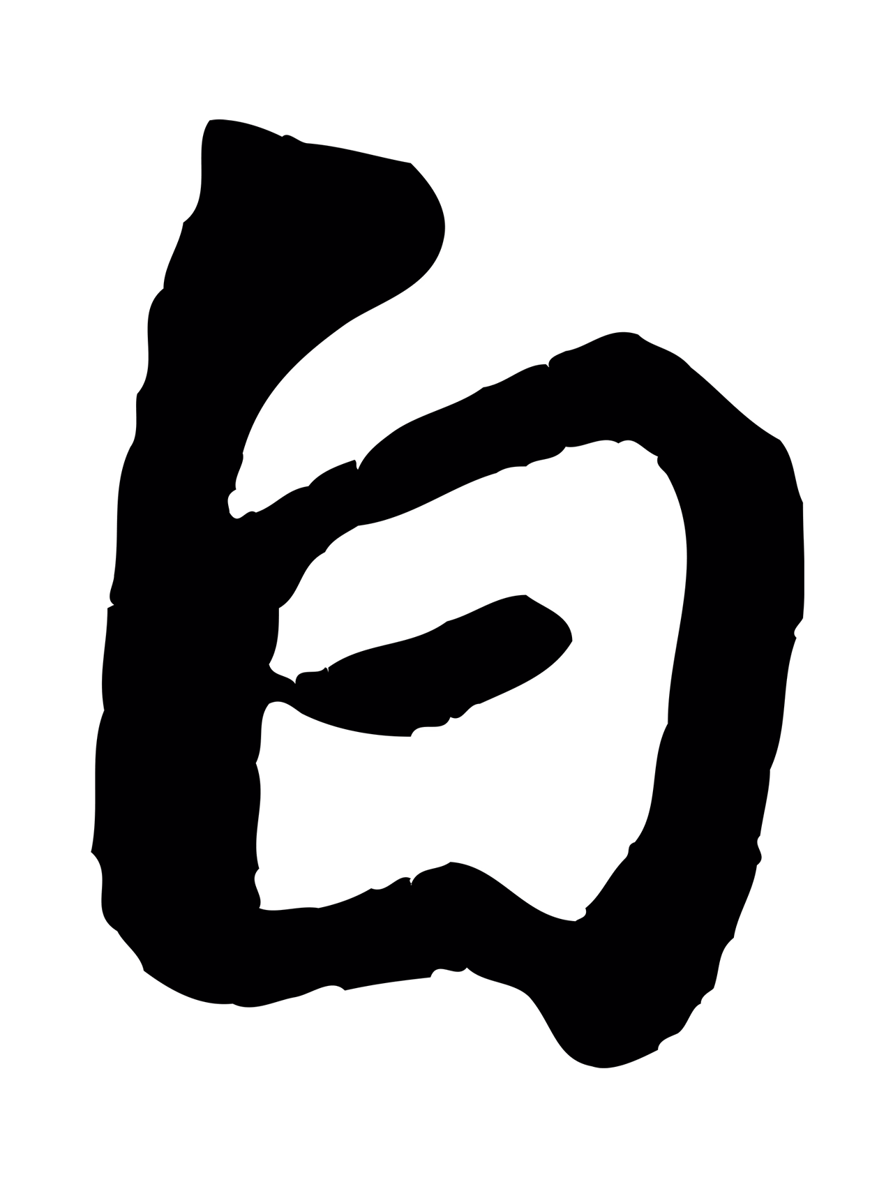 苏轼「白」字书法图片