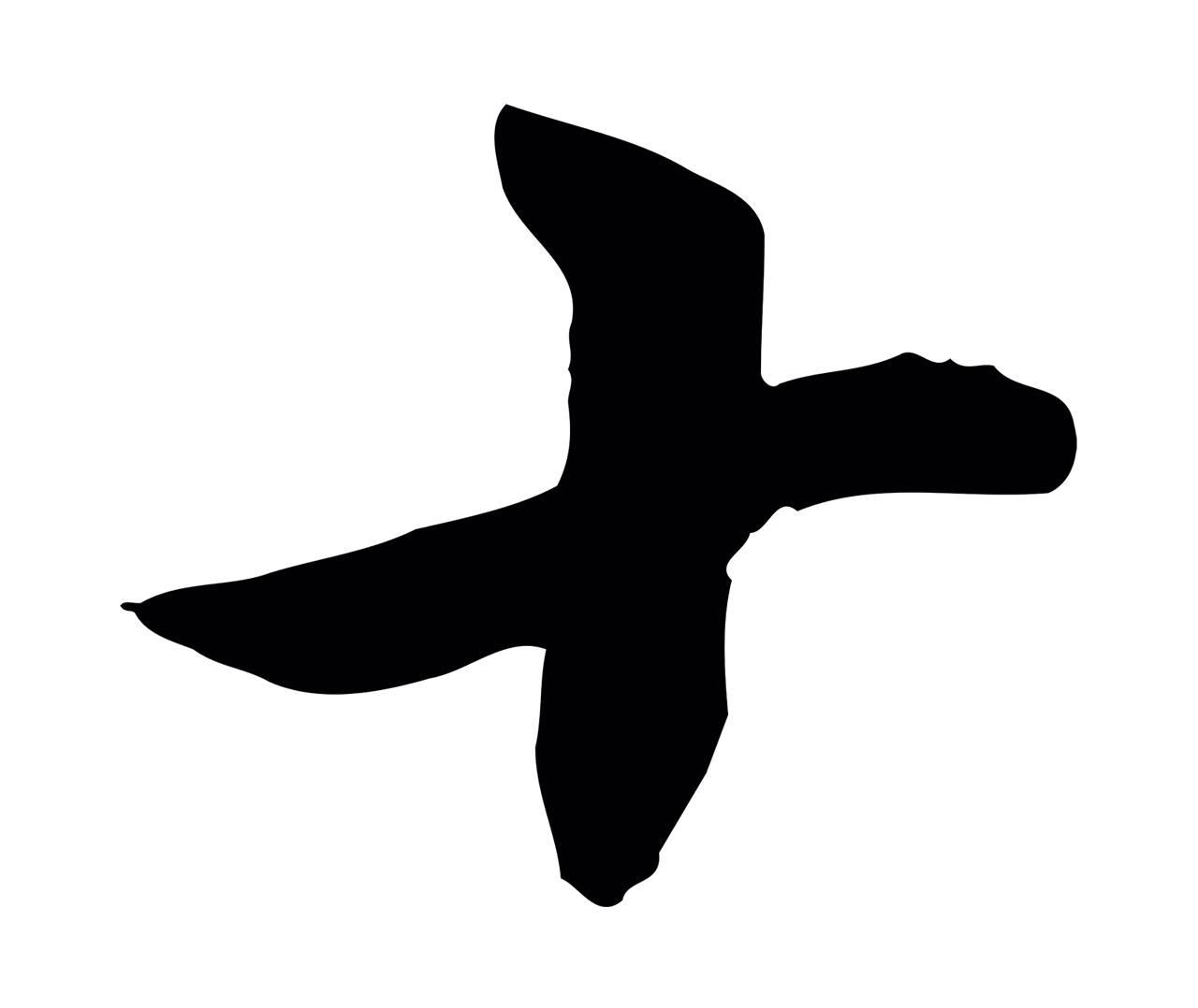 苏过「十」字书法图片
