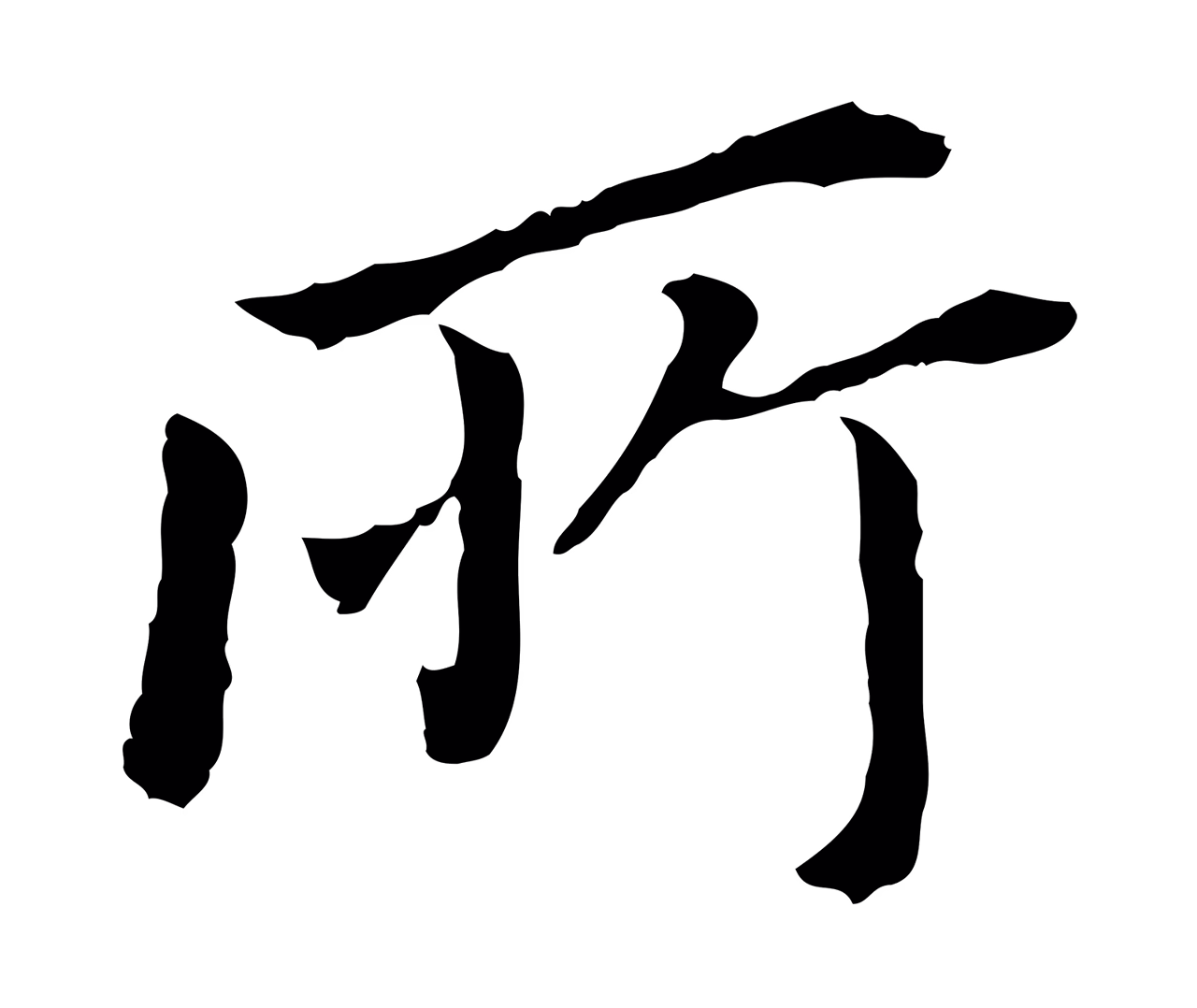 董其昌「所」字书法图片