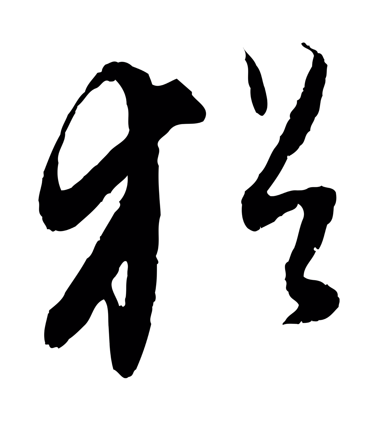 董其昌「猶」字书法图片