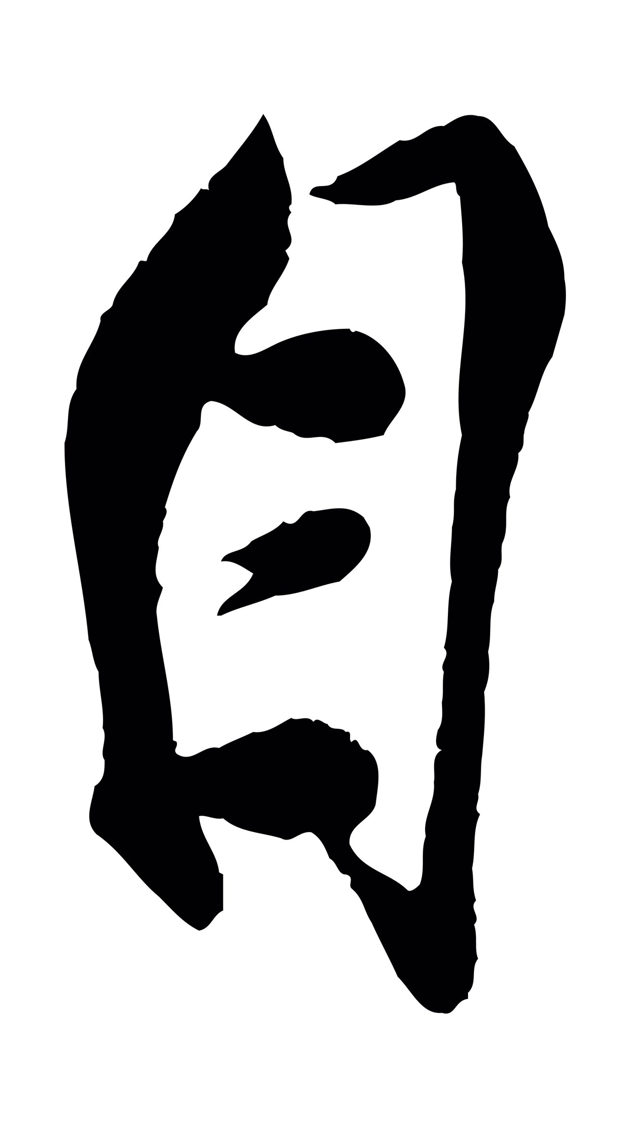 蔡京「自」字书法图片