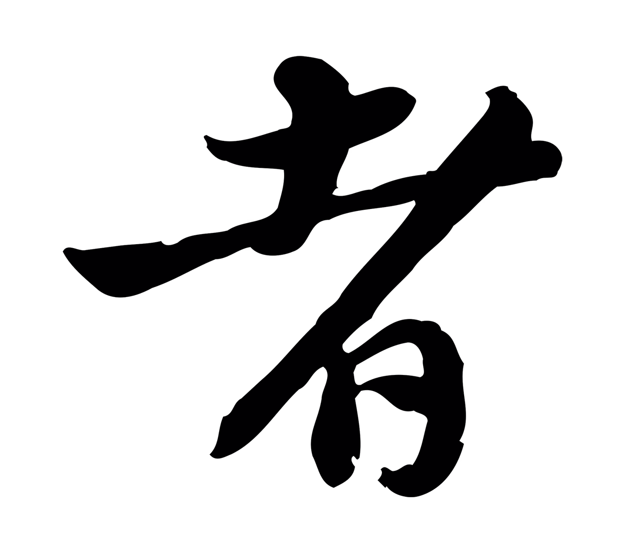苏轼「者」字书法图片