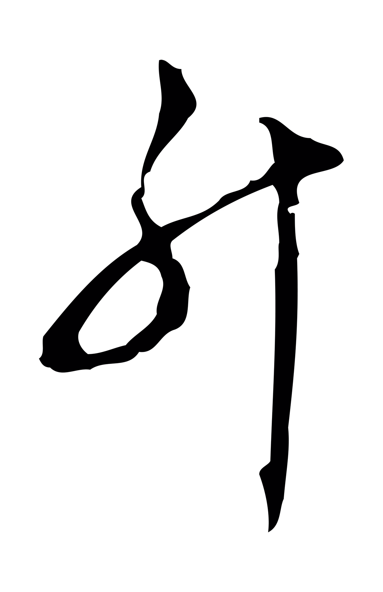 文彭「升」字书法图片