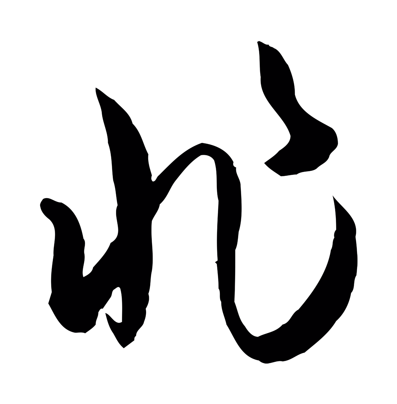 孙过庭「非」字书法图片