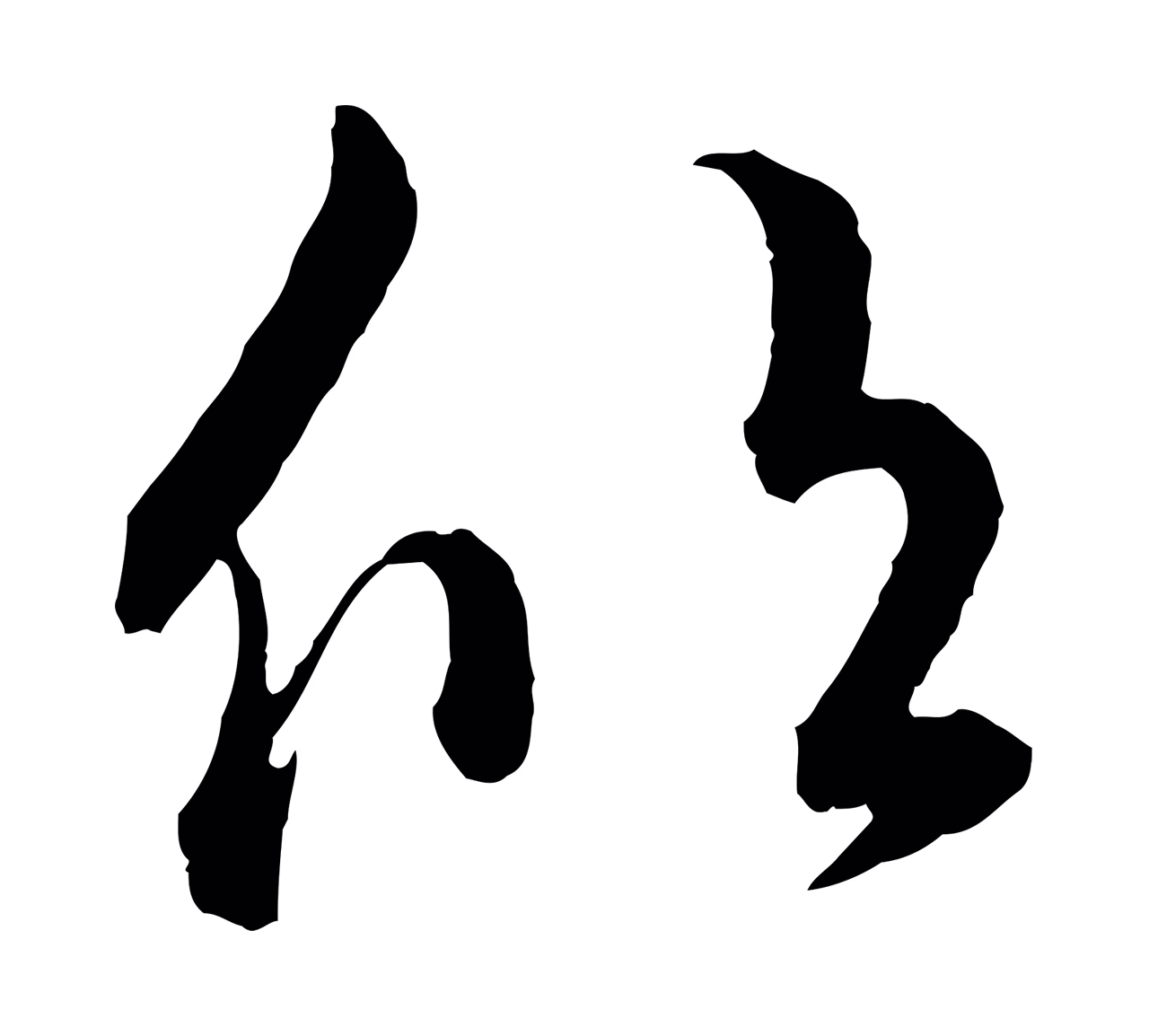 王羲之「欣」字书法图片