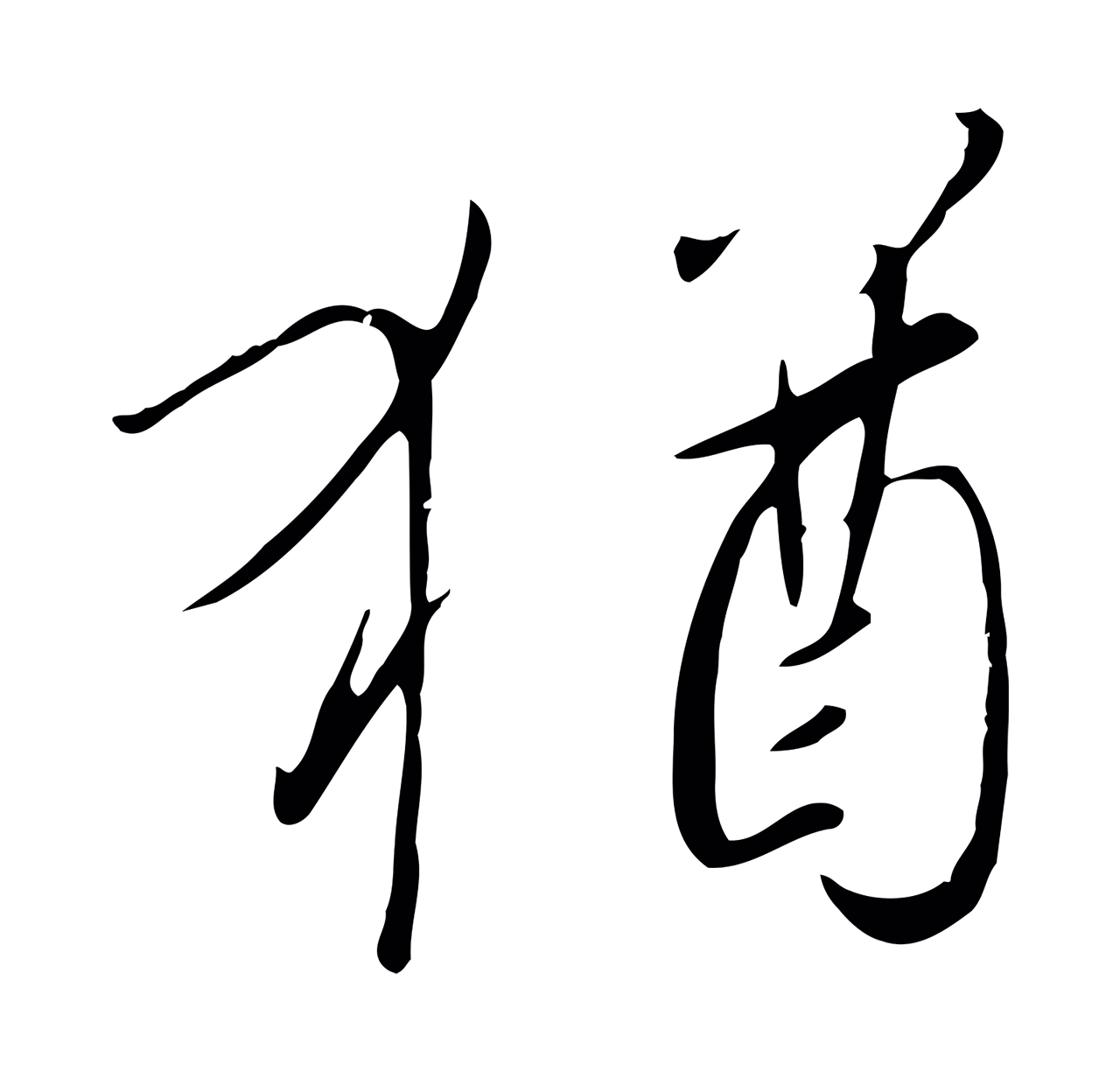 赵构「猶」字书法图片