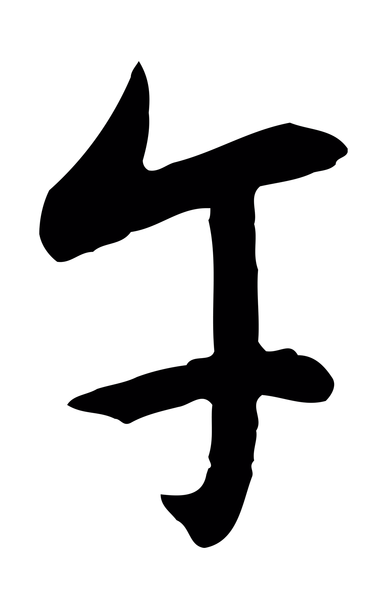 王穉登「午」字书法图片