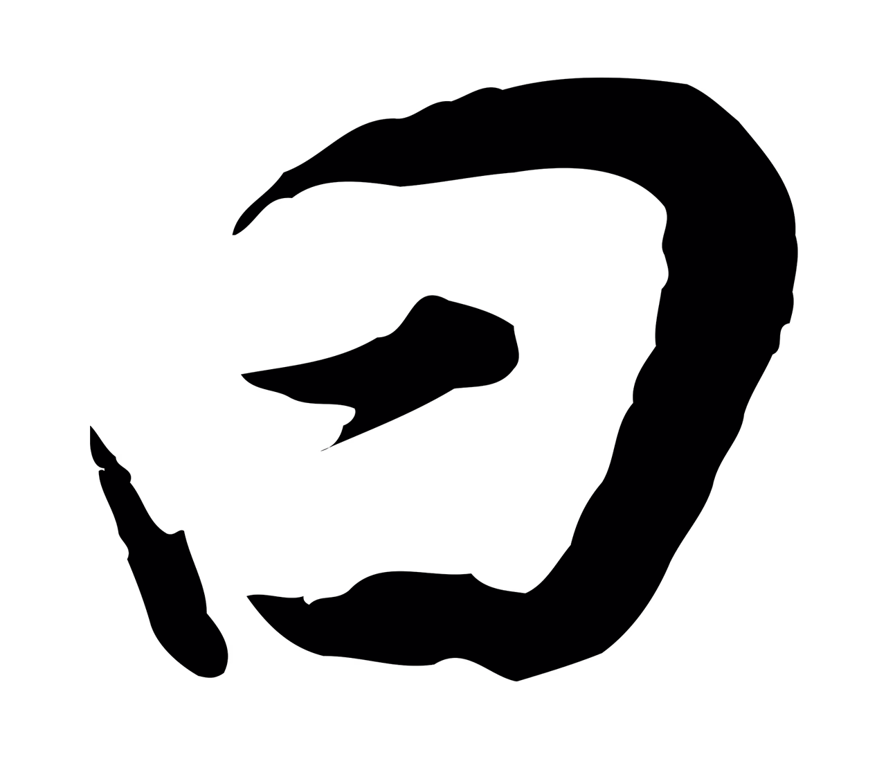 董其昌「曰」字书法图片