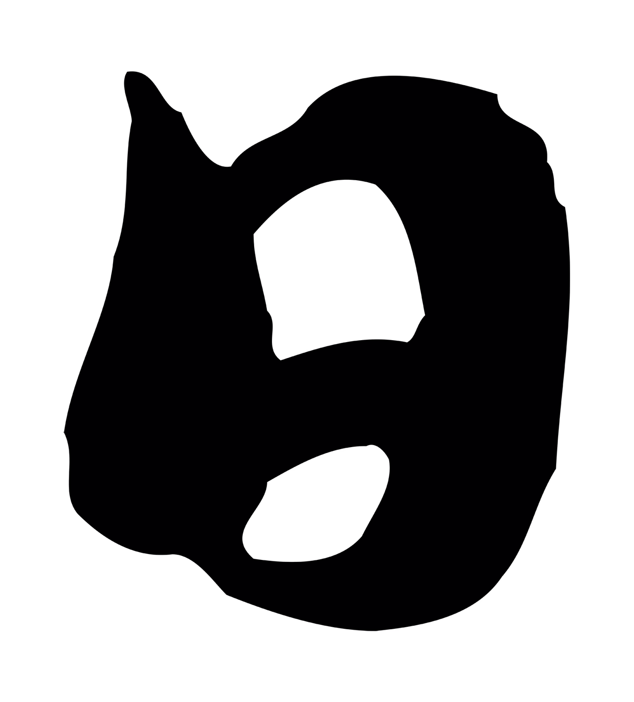 赵孟頫「日」字书法图片